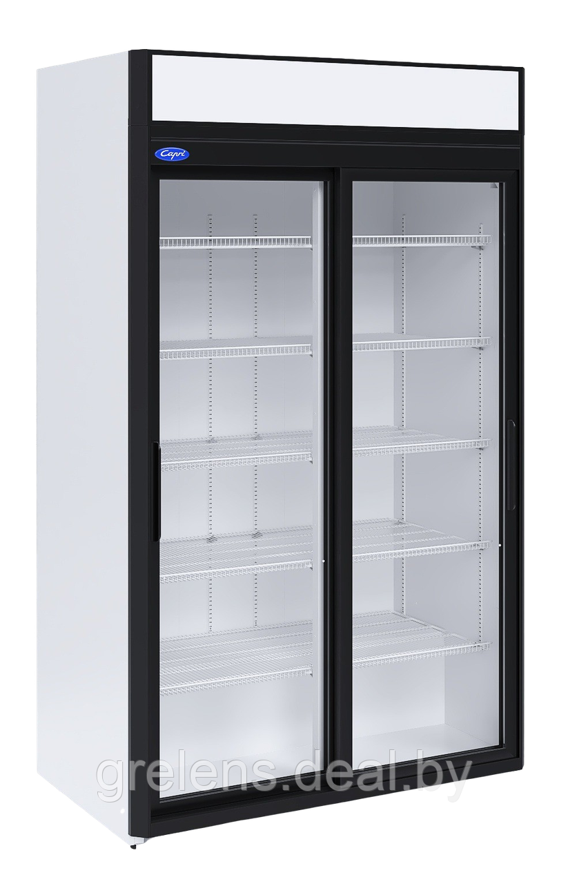 Холодильный шкаф МХМ Капри 1,12СК купе ступенчатый - фото 1 - id-p203348504