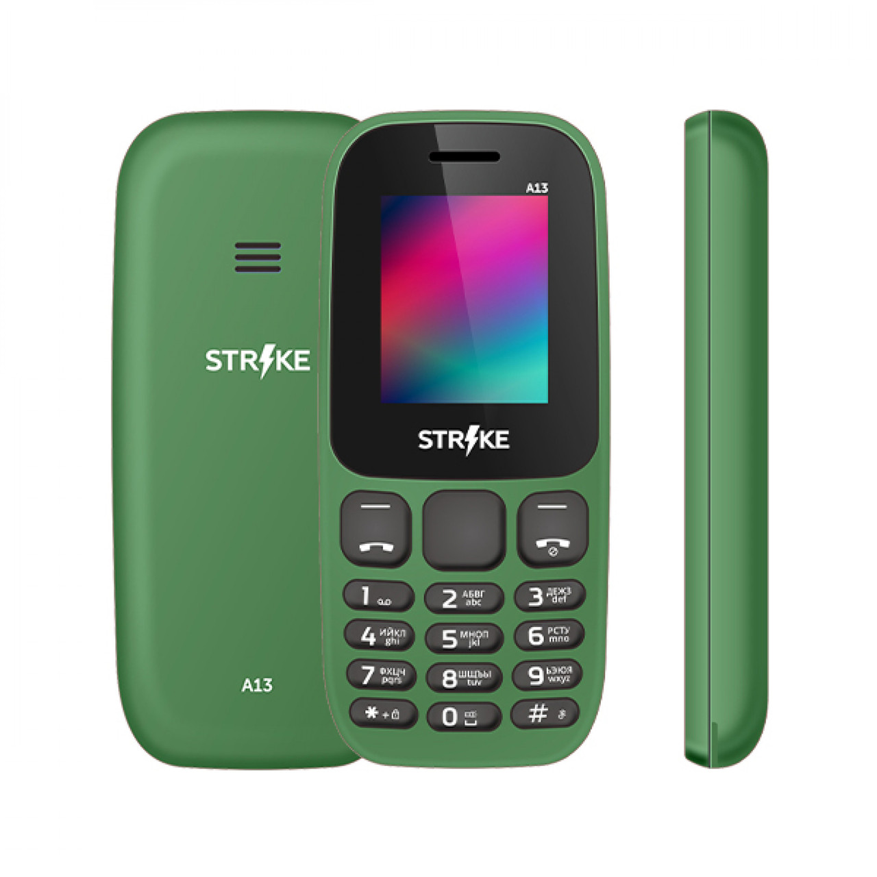 Мобильный телефон Strike A13 (зеленый) - фото 1 - id-p203348521