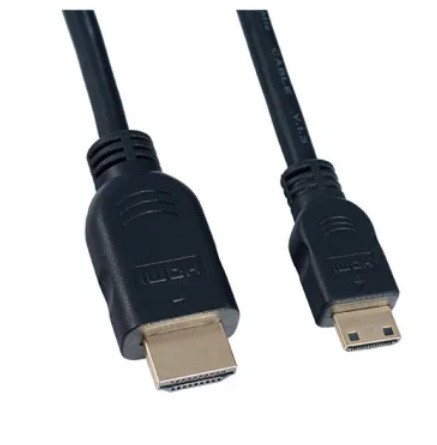 Кабель MiniHDMI - HDMI 2м - Perfeo, (H1101) - фото 1 - id-p203349360