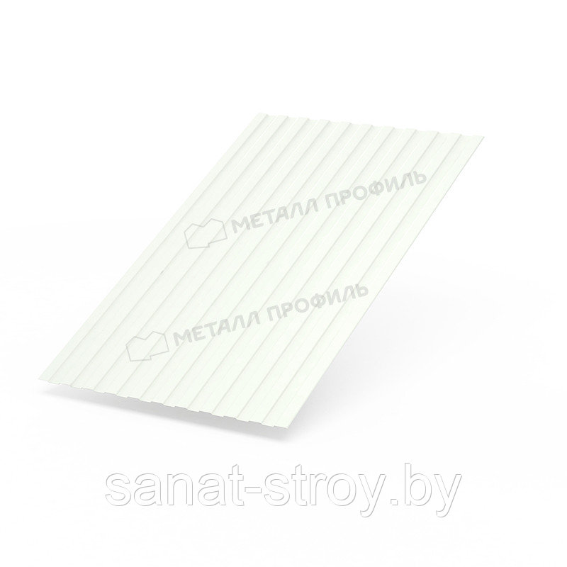 Профилированный лист С-8x1150-A NormanMP (ПЭ-01-9003-0,5) RAL 9003 Белый - фото 1 - id-p203349385