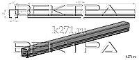 С-образный профиль 1,5 мм (оцинкованная сталь)