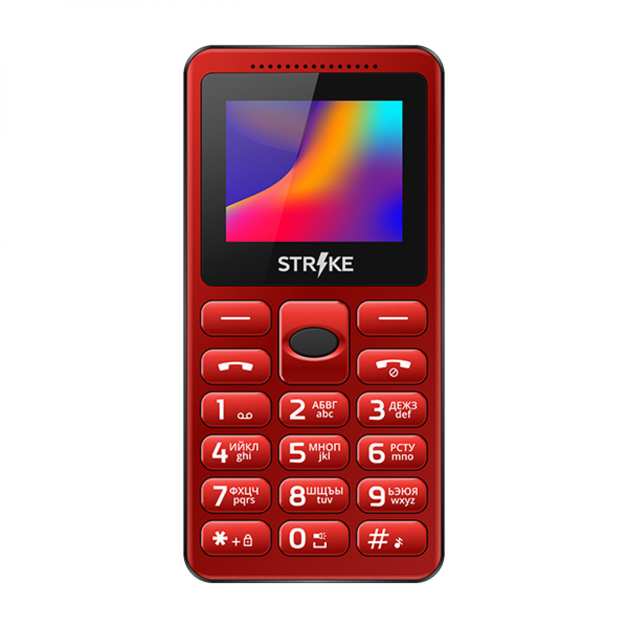 Мобильный телефон Strike S10 (красный) - фото 1 - id-p203390006