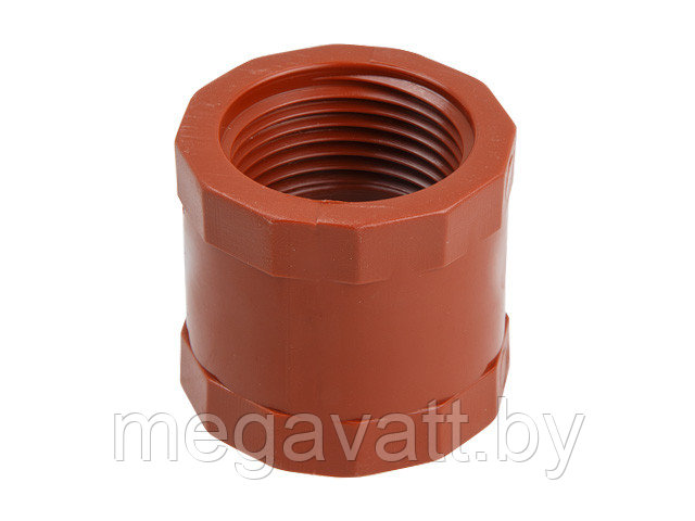 Муфта ПП вн.-вн. 1/2" кор AV Engineering (Для полива)