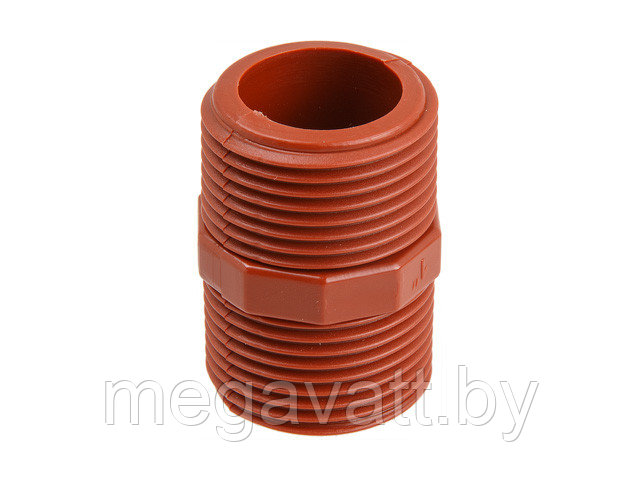 Ниппель ПП нар.-нар. 1/2" кор AV Engineering (Для полива)