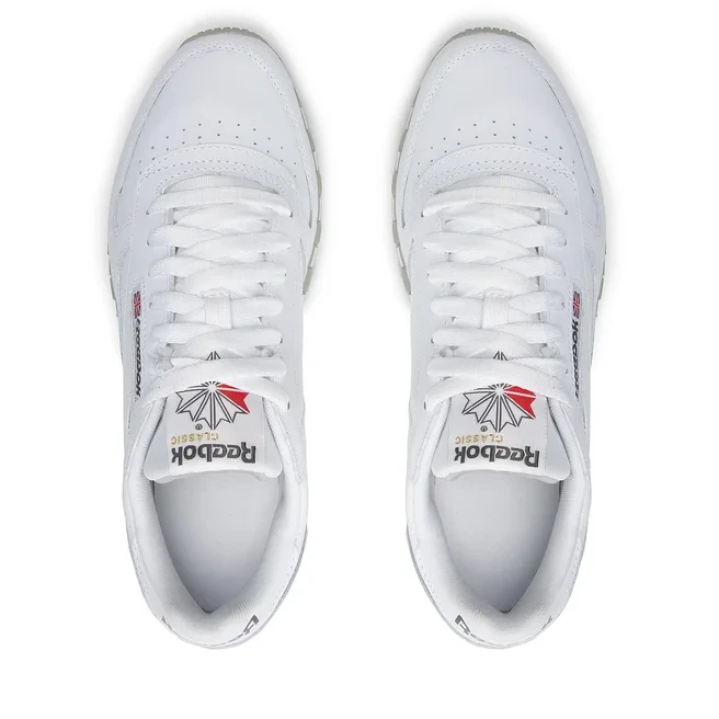 Кроссовки мужские REEBOK Classic Leather white - фото 5 - id-p203311224