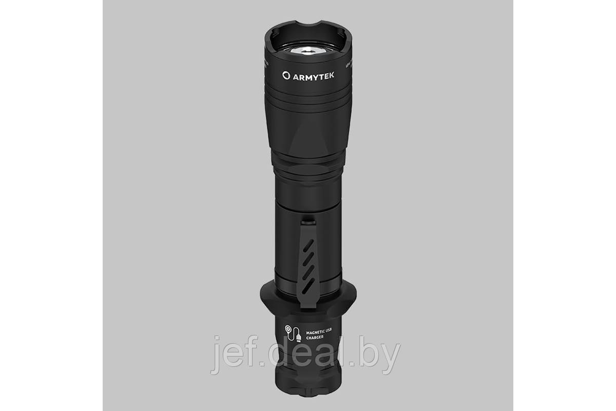 Фонарь Armytek Dobermann Pro Magnet USB Теплый ARMYTEK F07501W