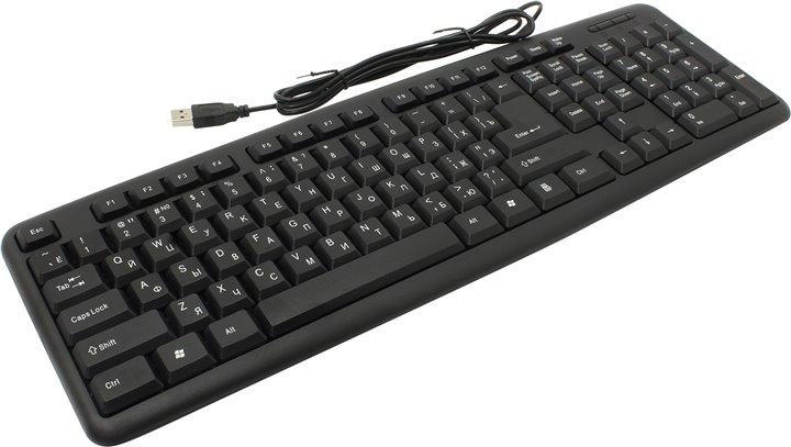 Клавиатура Defender HB-420 Black USB 107КЛ 45420