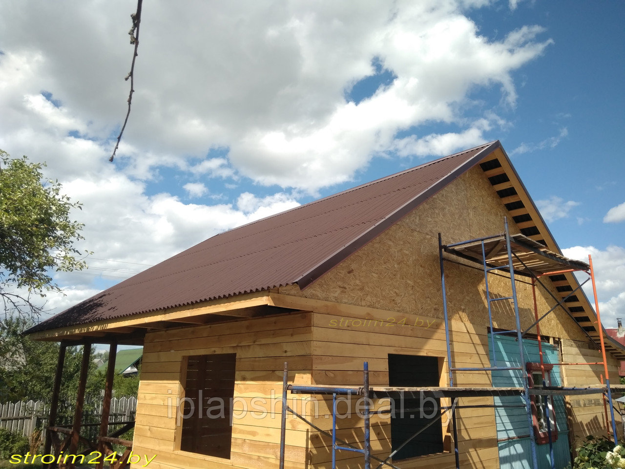 Реконструкция крыши частного дома - фото 4 - id-p203405118