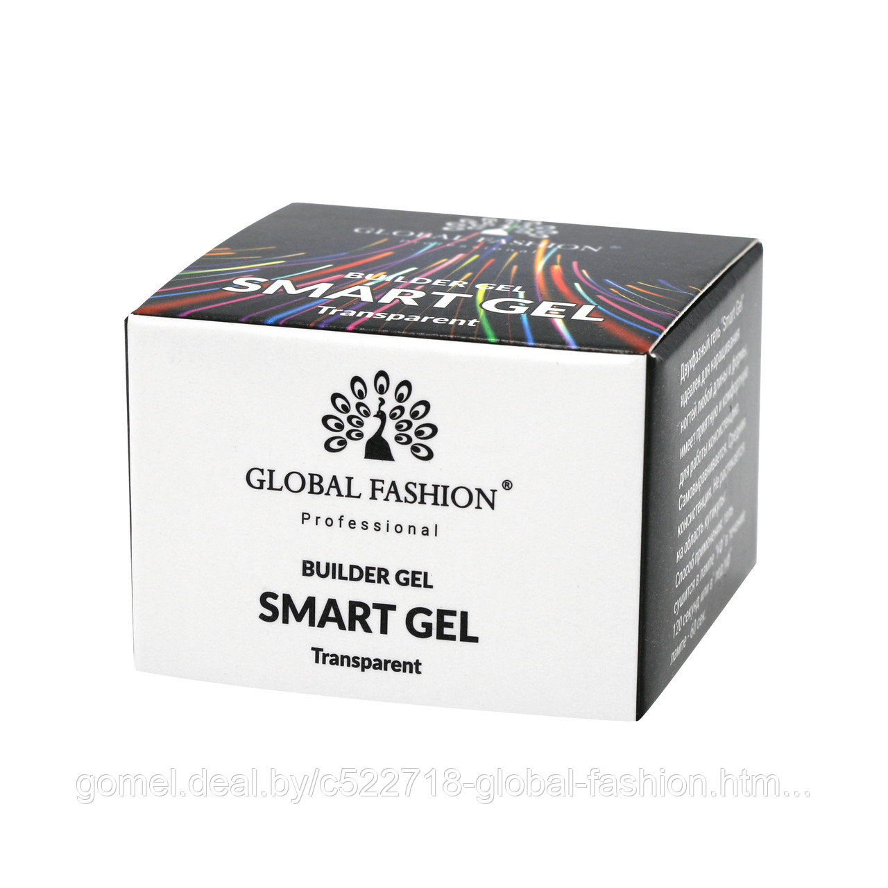 Гель для моделирования ногтей, двухфазный, Smart Gel 15 гр, прозрачный - фото 6 - id-p166961768