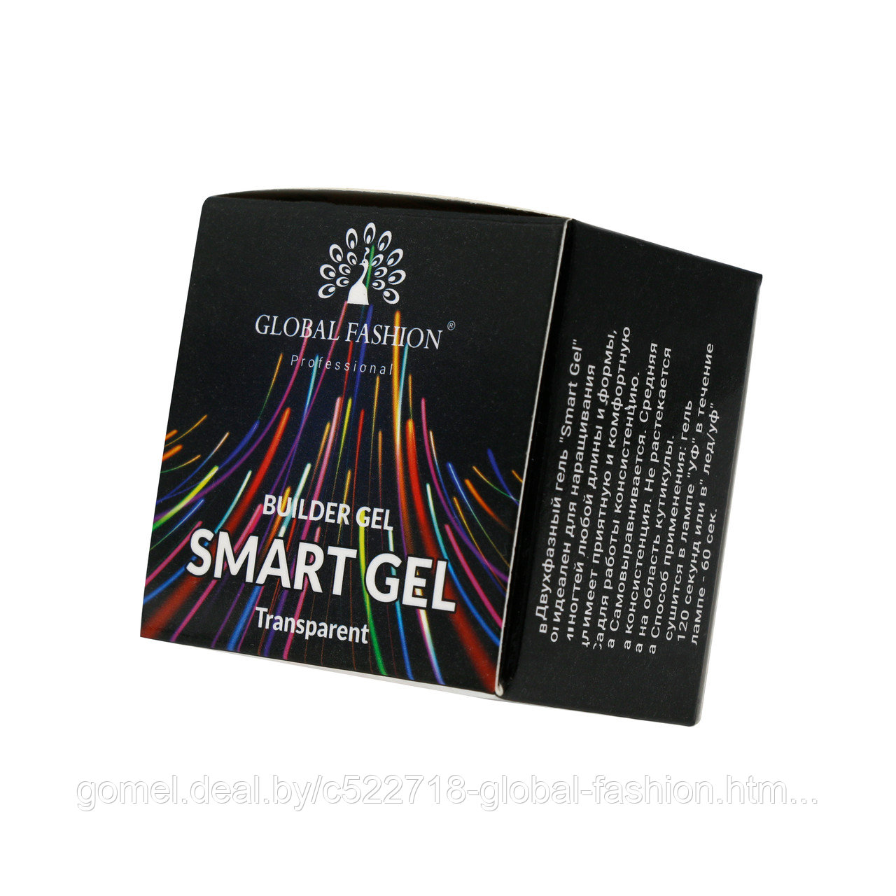 Гель для моделирования ногтей, двухфазный, Smart Gel 15 гр, прозрачный - фото 7 - id-p166961768