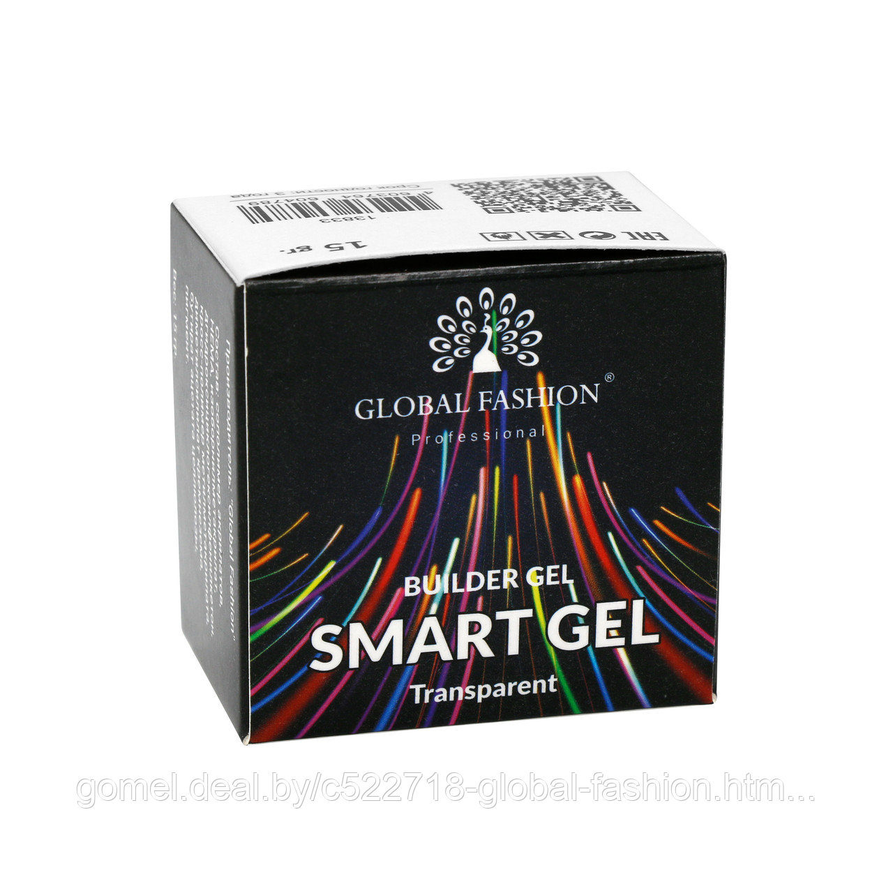 Гель для моделирования ногтей, двухфазный, Smart Gel 15 гр, прозрачный - фото 9 - id-p166961768