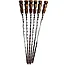 Набор кованых шампуров с деревянной ручкой (10 шт.), фото 5