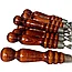 Набор кованых шампуров с деревянной ручкой (10 шт.), фото 8