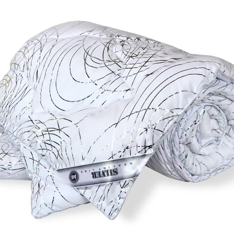 Одеяло Silver ТМ "Эльф" с ионами серебра Евро (200х215) арт. 638 - фото 1 - id-p203421249