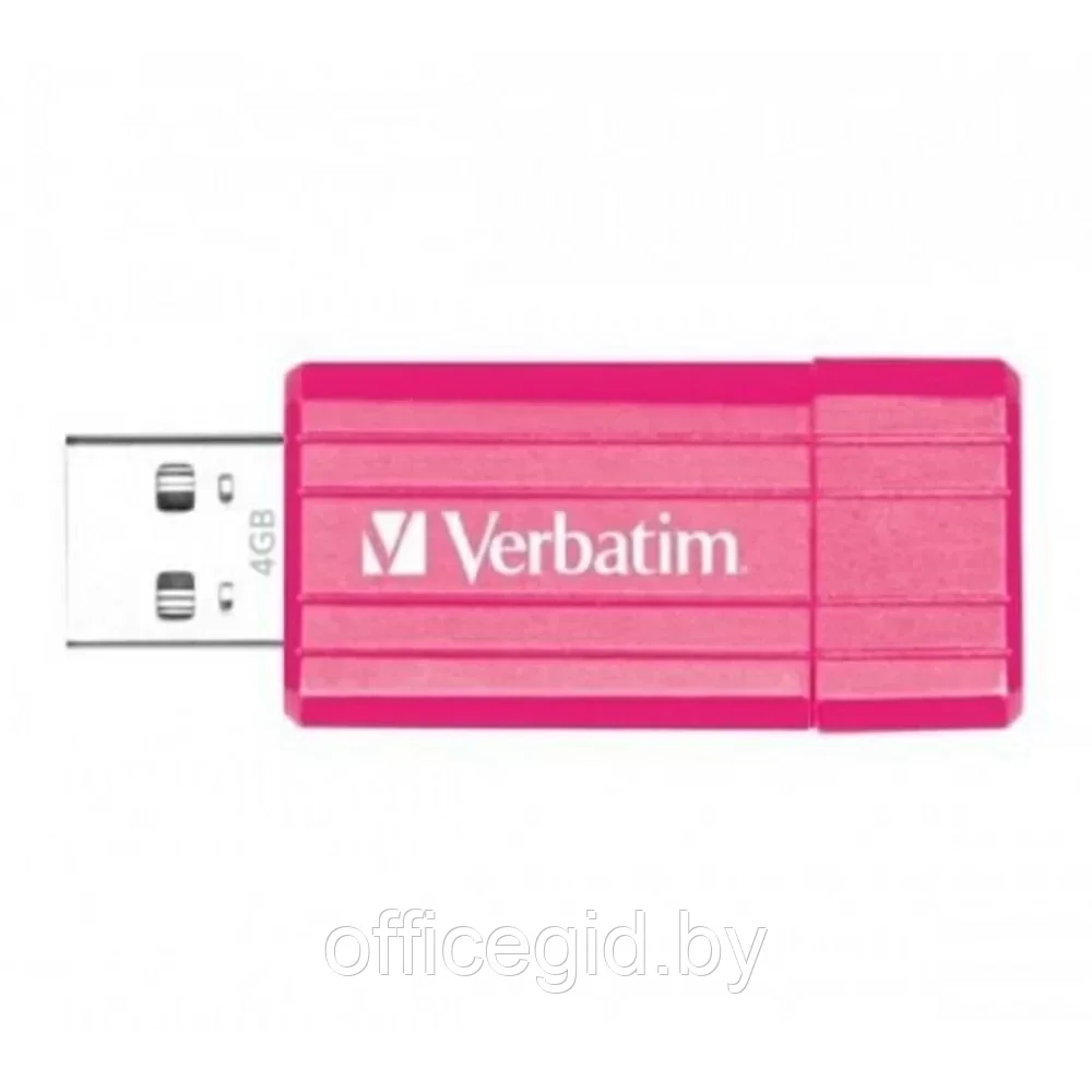 Карта памяти USB Flash 2.0 32 Gb "Pin Stripe" пласт., розовый - фото 8 - id-p203423521