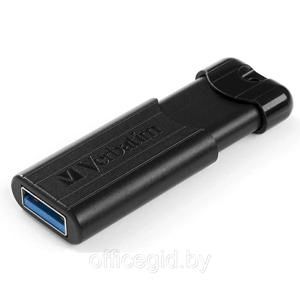 USB-накопитель "PinStripe Store 'n' Go", 128 гб, usb 3.0, черный - фото 4 - id-p203423522
