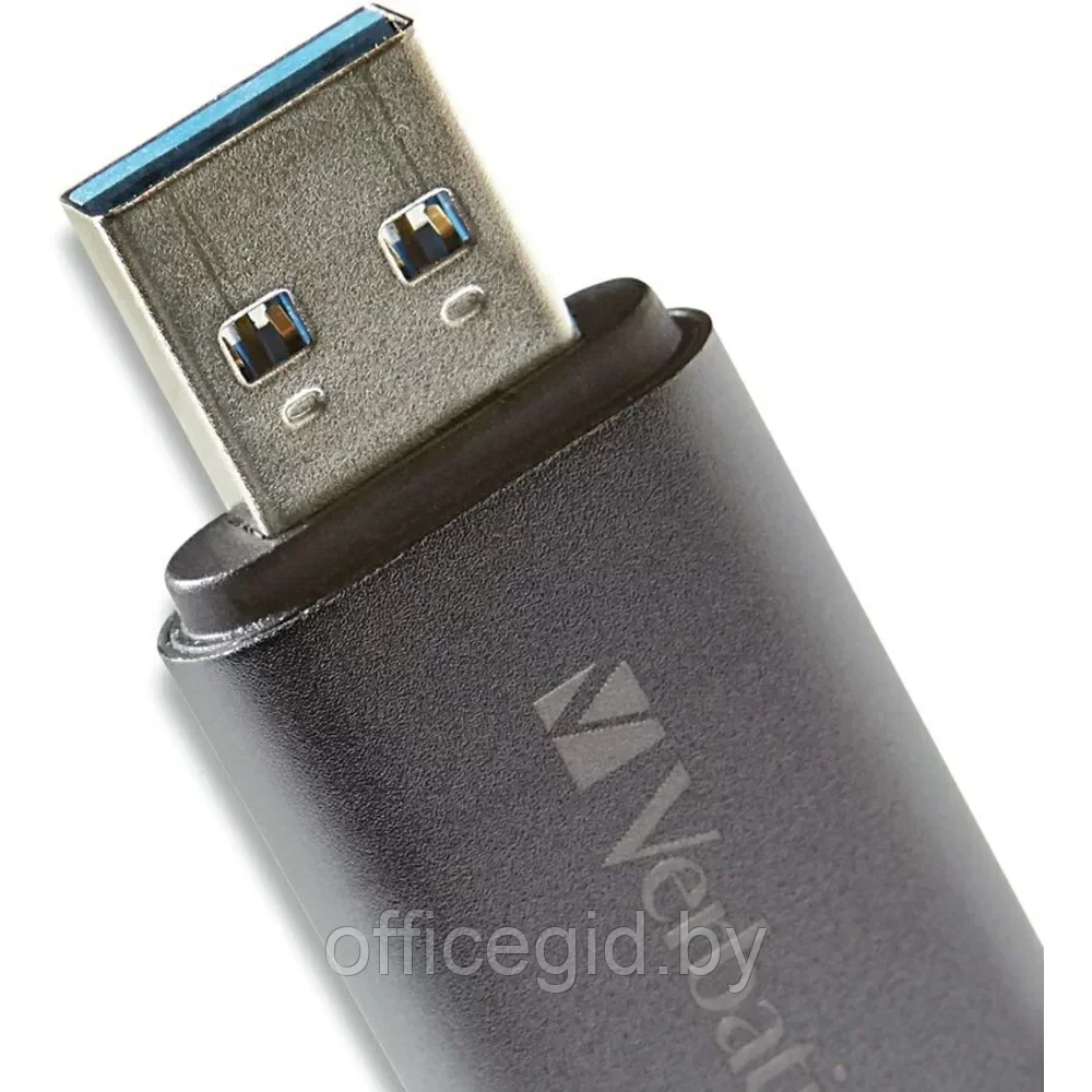 USB-накопитель "PinStripe Store 'n' Go", 128 гб, usb 3.0, черный - фото 5 - id-p203423522