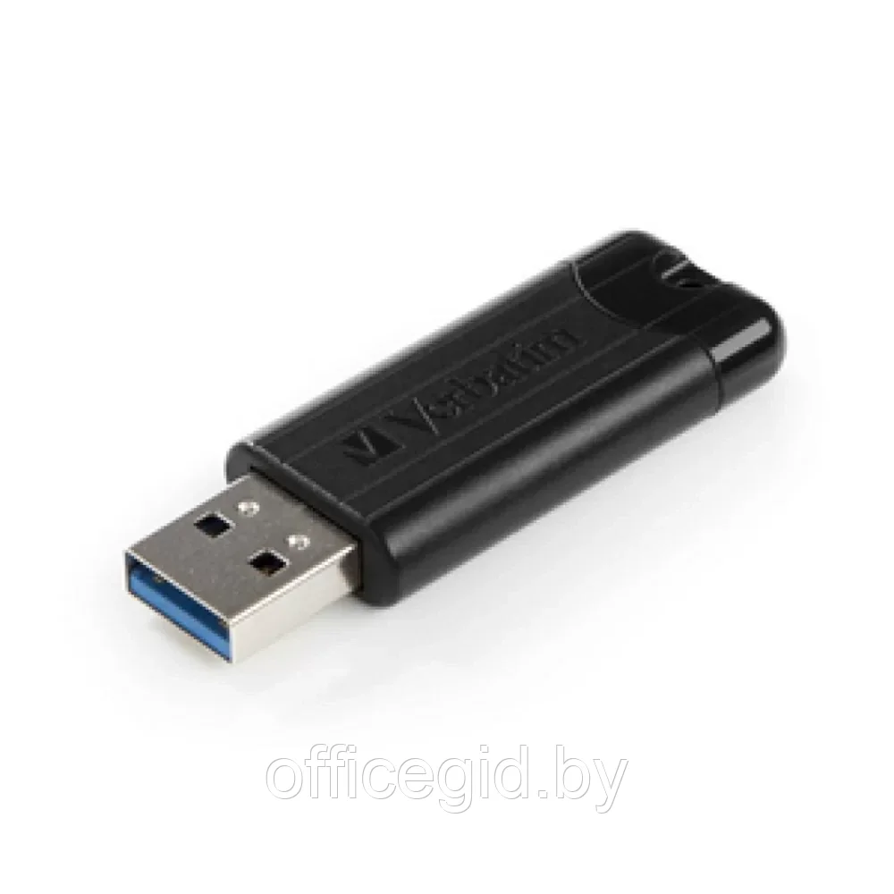 USB-накопитель "PinStripe Store 'n' Go", 16 гб, usb 3.0, черный - фото 2 - id-p203423523