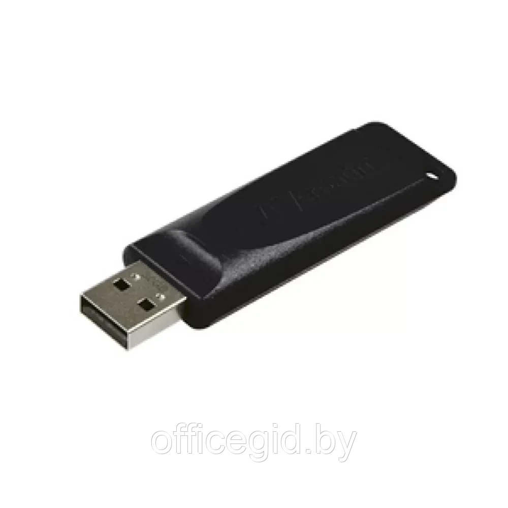 USB-накопитель "Slider", 64 гб, usb 2.0, черный - фото 4 - id-p203423528