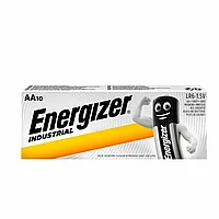 Батарейки алкалиновые Energizer "Industrial AA/LR6", 10шт, щелочные