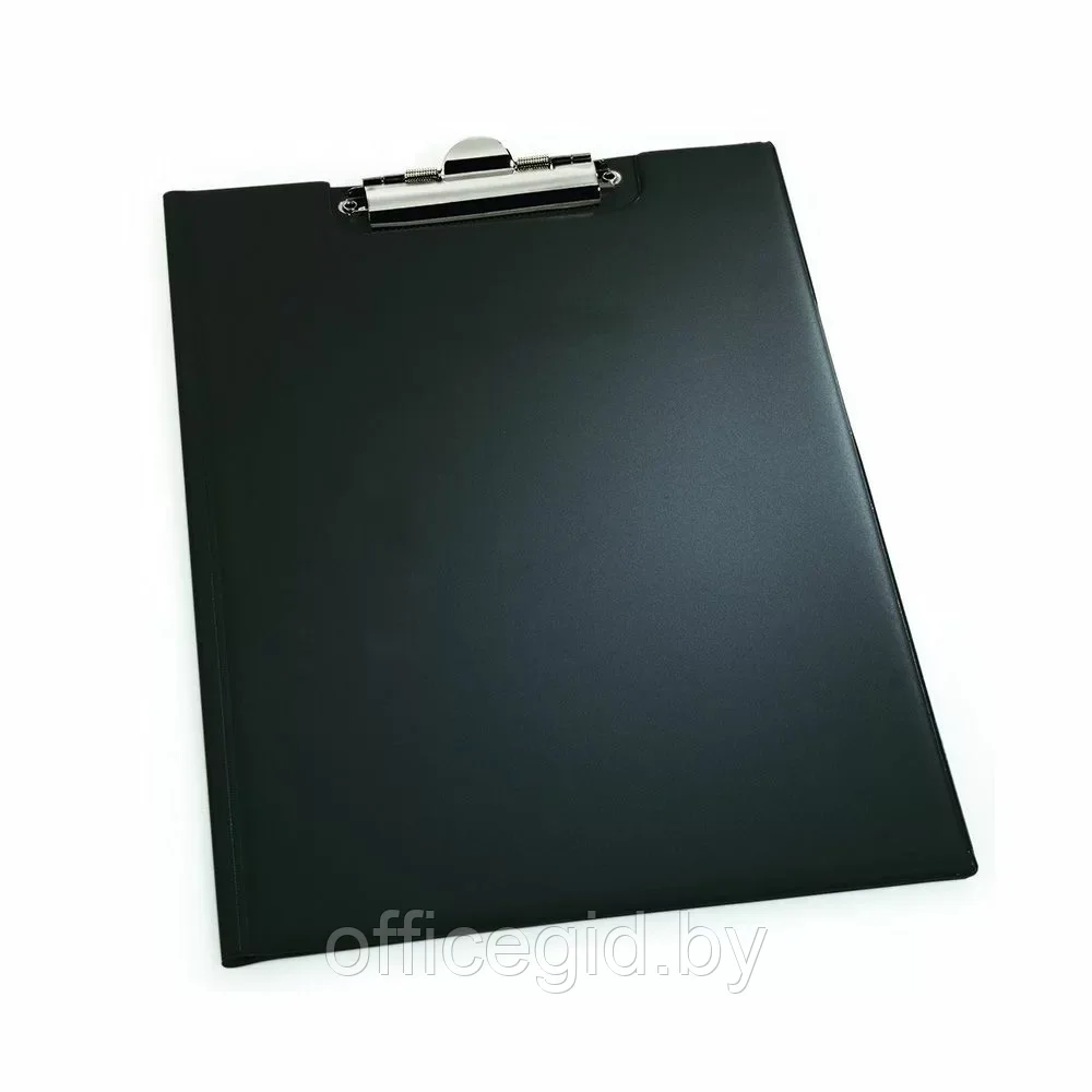 Планшет с зажимом и карманом, A4, пвх, черный - фото 1 - id-p203424037