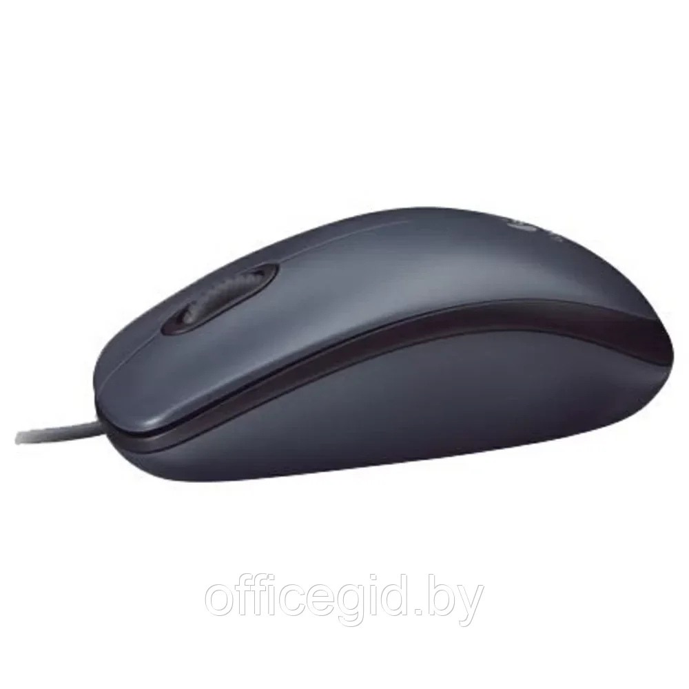 Мышь Logitech "Mouse M90", проводная, 1000 dpi, 3 кнопки, черный - фото 2 - id-p203423566