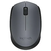 Мышь Logitech "Mouse M171", беспроводная, 1000  dpi, 3 кнопки, серый