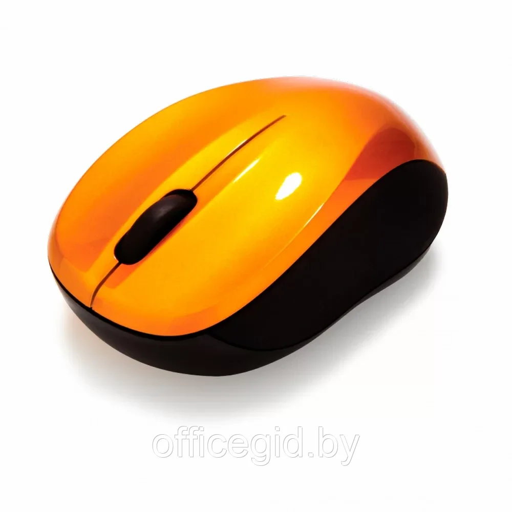 Мышь Verbatim 49045, беспроводная, 1600 dpi, 3 кнопки, оранжевый - фото 1 - id-p203423574