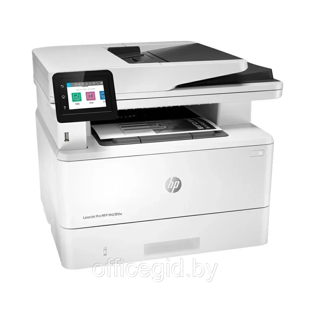 МФУ лазерное монохромное HP "LaserJet Pro MFP M428fdw" (W1A30A) - фото 3 - id-p203423583