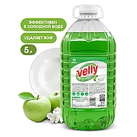Средство для мытья посуды "Velly light зеленое яблоко", 5 л