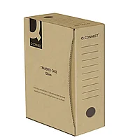 Коробка архивная "Q-Connect", 120x339x298 мм, коричневый