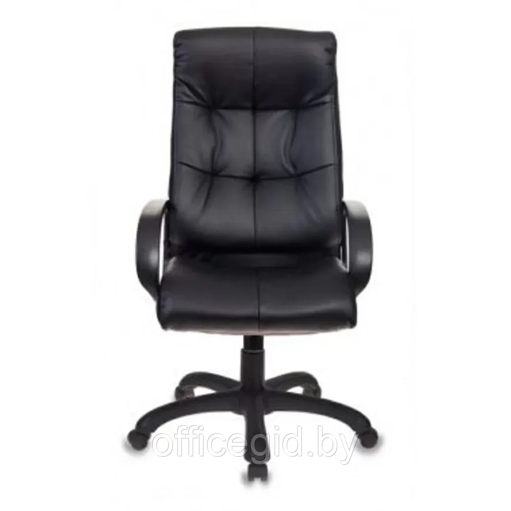 Кресло для руководителя "Бюрократ CH-824B", кожзам, пластик, черный - фото 2 - id-p203426026
