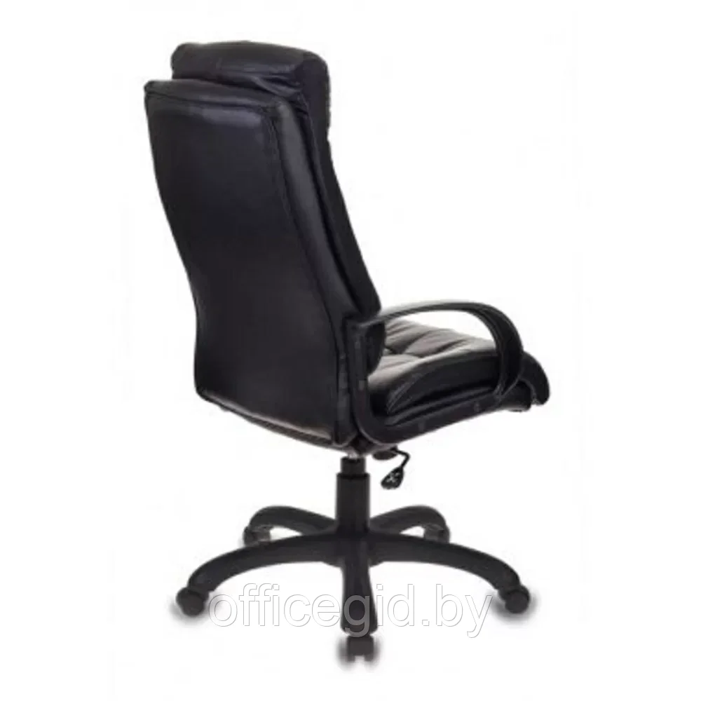 Кресло для руководителя "Бюрократ CH-824B", кожзам, пластик, черный - фото 4 - id-p203426026