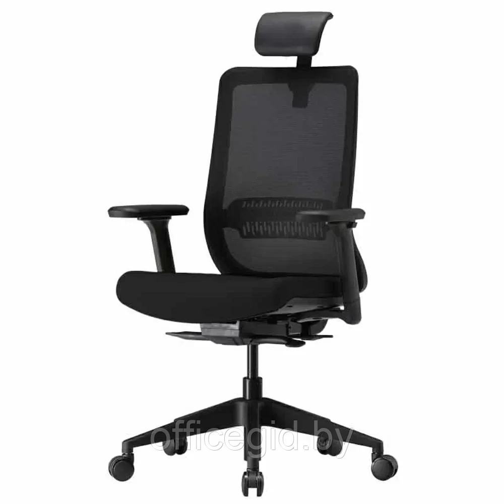Кресло для руководителя "Modern", пластик, ткань, черный - фото 3 - id-p203426027