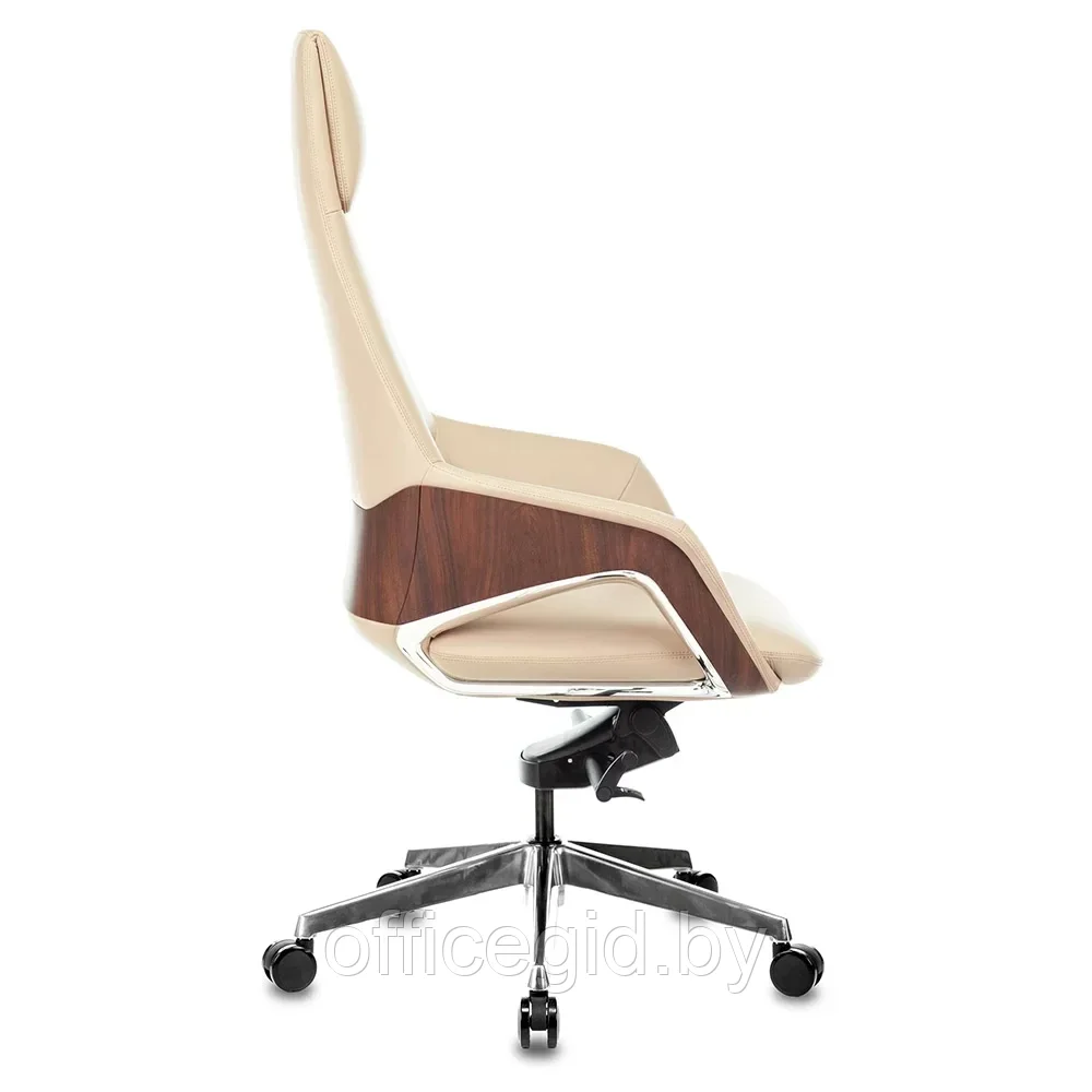 Кресло для руководителя "Бюрократ DAO-2" с подголовником, бежевый - фото 3 - id-p203426032
