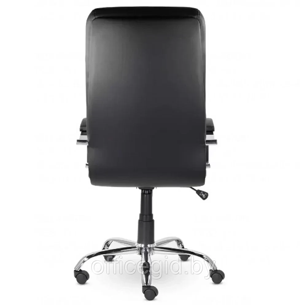 Кресло для руководителя Верона К-10 В хром "Z-11", кожзам, металл, черный - фото 5 - id-p203426037