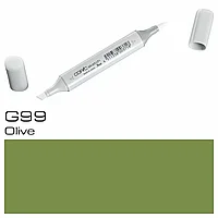 Маркер перманентный "Copic Sketch", G-99 оливковый