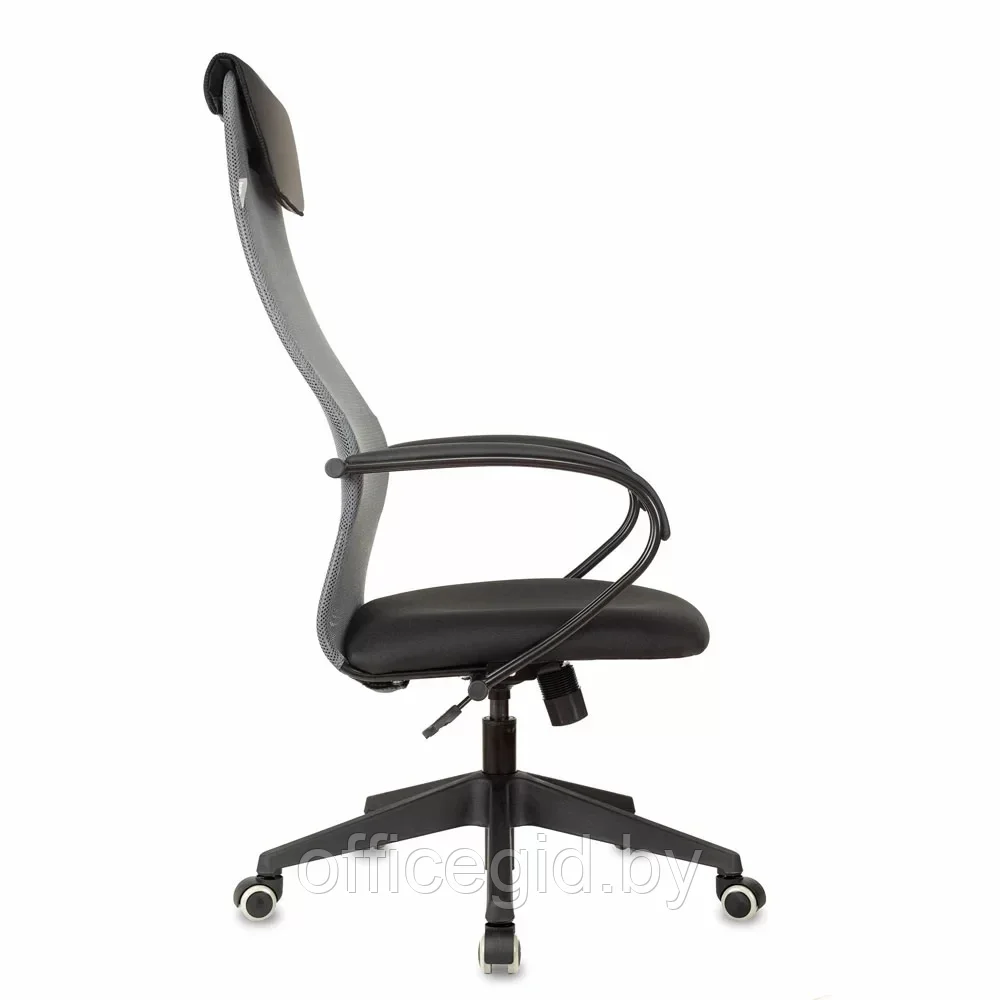 Кресло для руководителя Бюрократ "CH-607 TW-04", Neo Black, сетка, ткань, темно-серый - фото 2 - id-p203426042