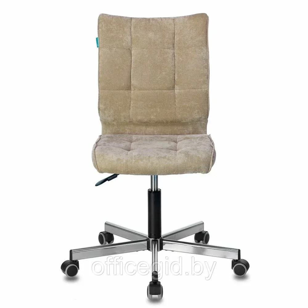 Кресло для персонала "Бюрократ СH-330M/LT", ткань, металл, песочный - фото 2 - id-p203426047