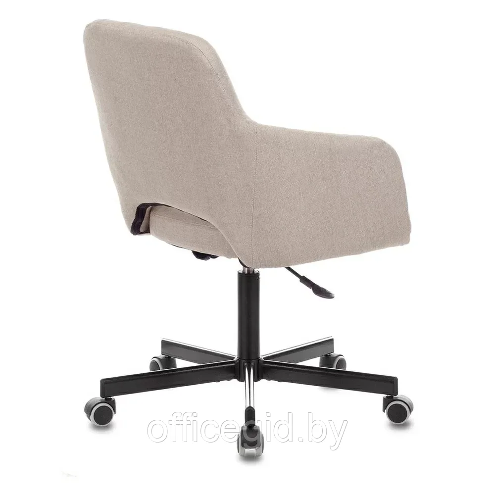 Кресло для персонала Бюрократ "CH-380M", металл, ткань, миндальный капучино - фото 4 - id-p203426048