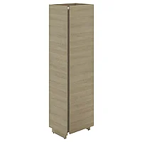 Шкаф для одежды "СФ-254452 П", 600х460х2130 мм, дуб песочный