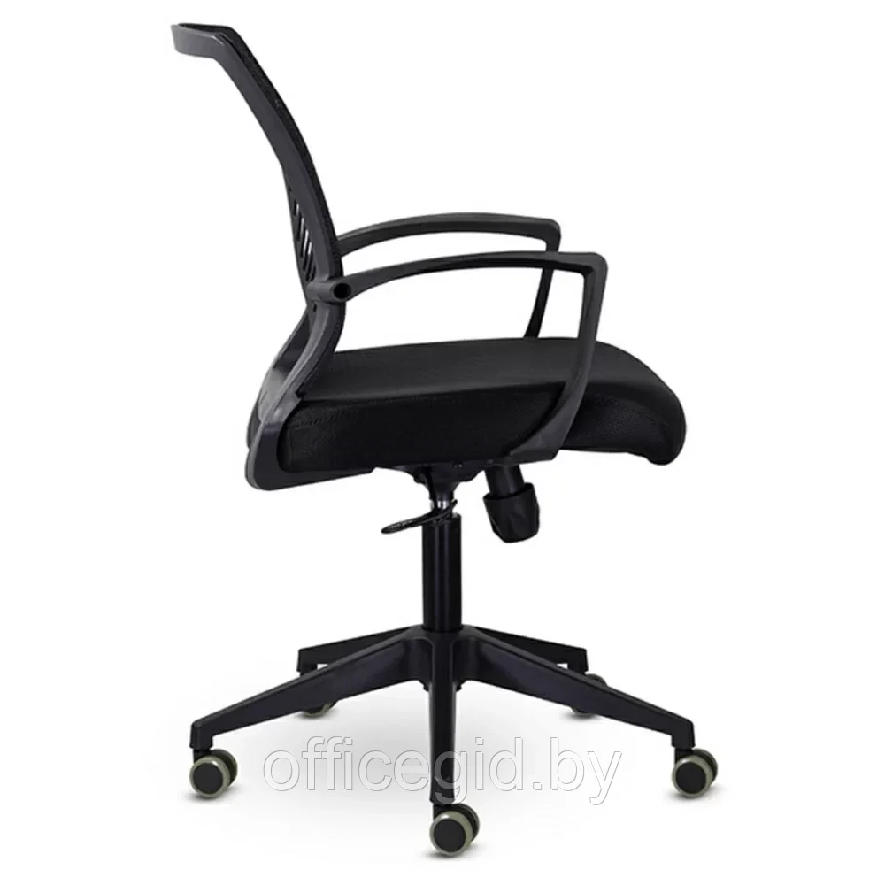 Кресло для персонала Энжел СН-800 "СР TW-01/Е11-К", ткань, сетка, пластик, черный - фото 5 - id-p203426051