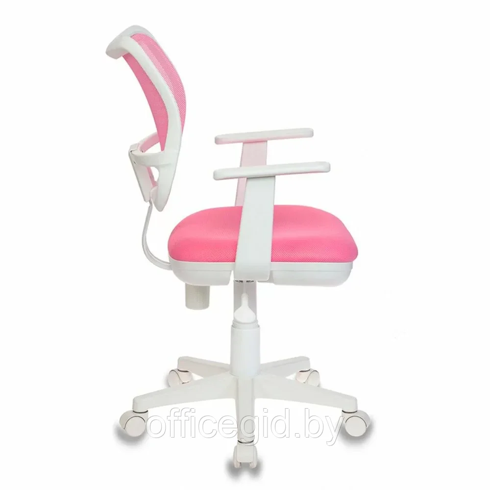 Кресло для детей "Бюрократ CH-W797", ткань, пластик, розовый - фото 3 - id-p203426059