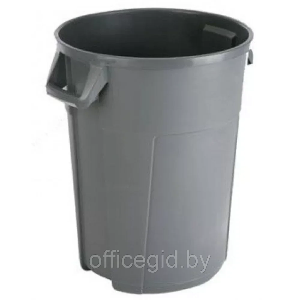 Контейнер пластиковый для мусора Vileda "Титан", 120л, серый - фото 1 - id-p203426075