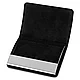 Визитница "Намибия", 99x67 мм, черный, серебристый, фото 2