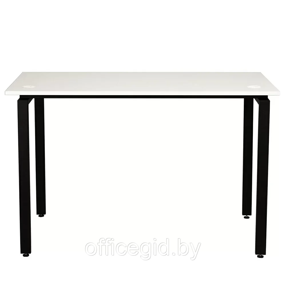 Стол письменный "Сиэтл", 1200х700х750 мм, черный, белый - фото 4 - id-p203426118