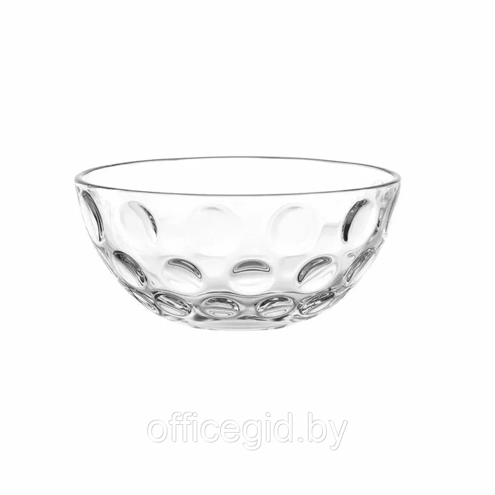 Чаша "Cucina Optic", стекло, 14 см, прозрачный