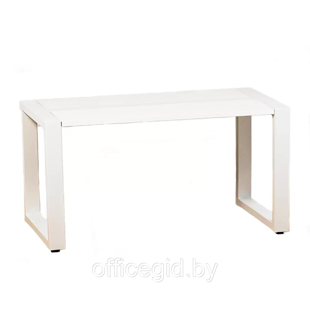 Журнальный стол "Neo Loft СТ-2", 950х500х460 мм, белый - фото 1 - id-p203426155
