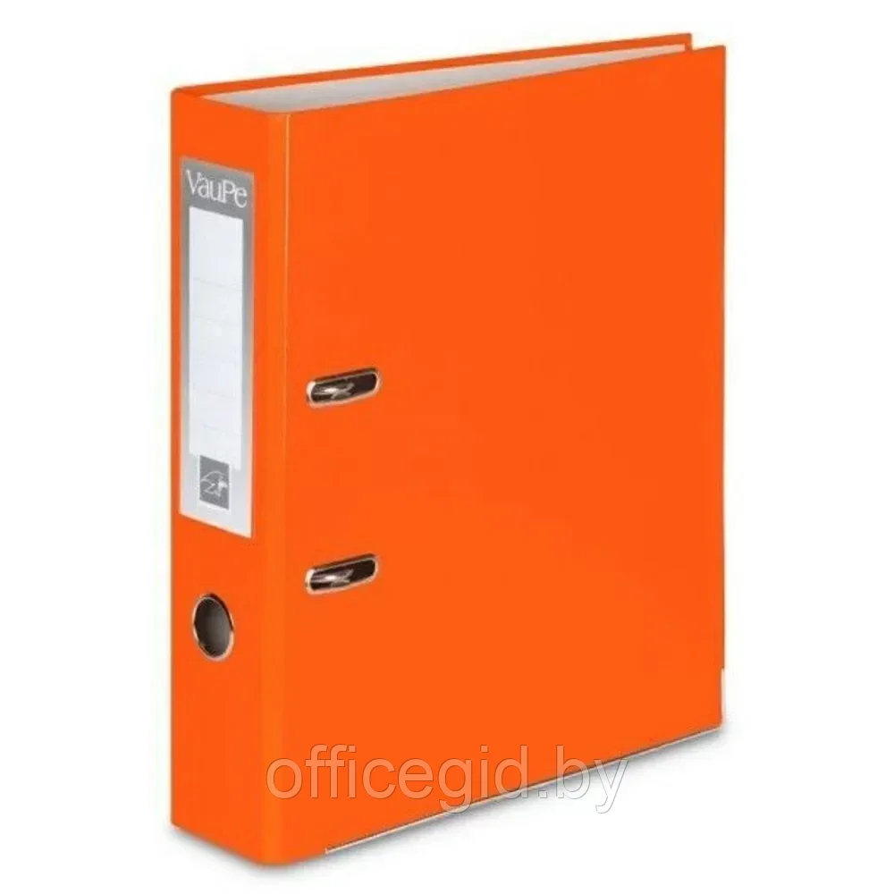 Папка-регистратор "VauPe", А4, 50 мм., ламинированный картон, оранжевый - фото 1 - id-p203423770