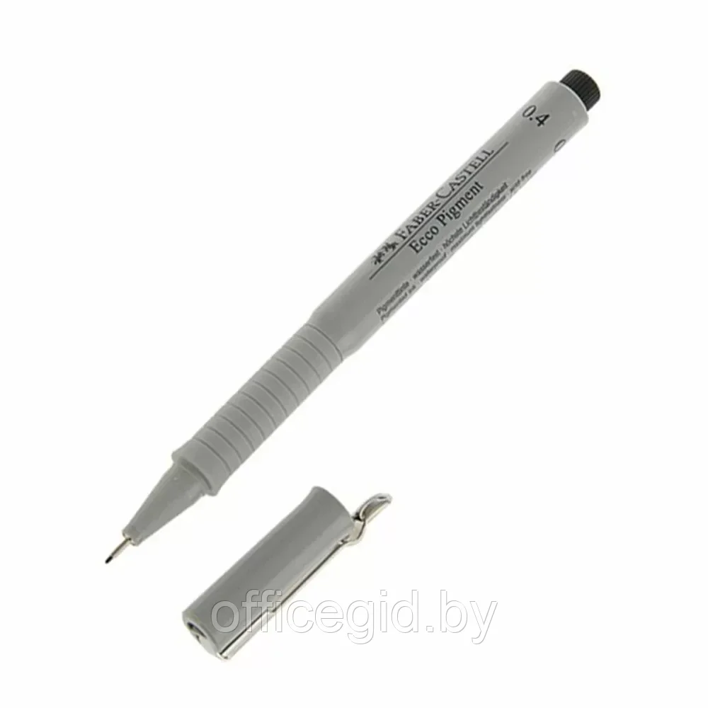 Ручка-лайнер "Ecco Pigment", 0.4 мм, черный - фото 1 - id-p203427188